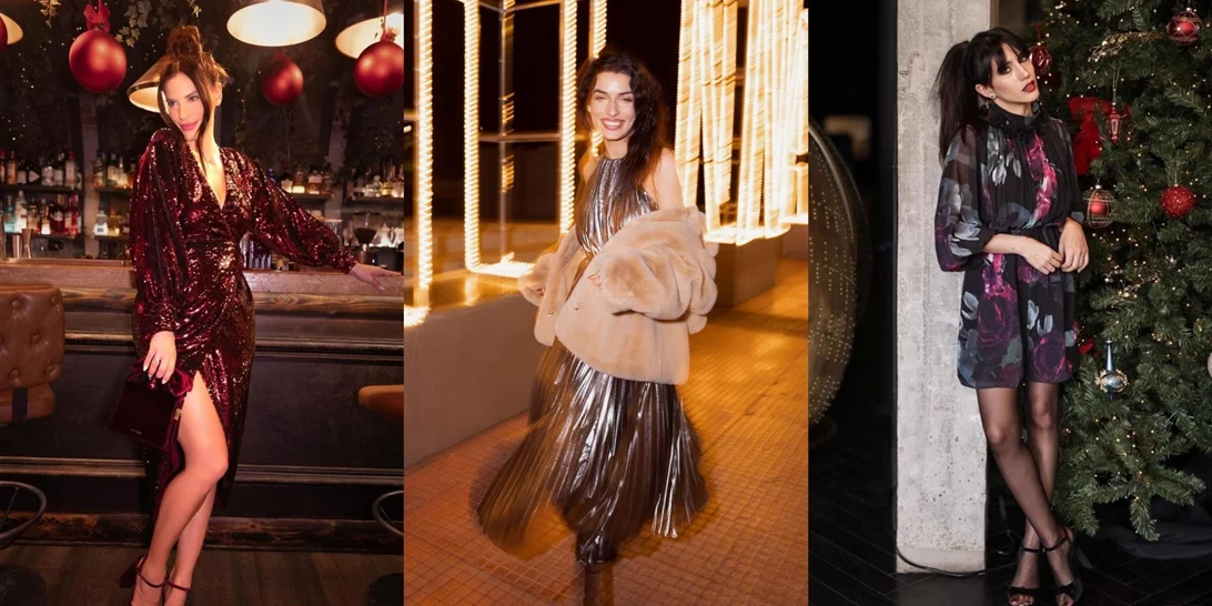 Το brand από το οποίο επέλεξαν οι Ελληνίδες celebrities τα πιο festive looks για τις γιορτές