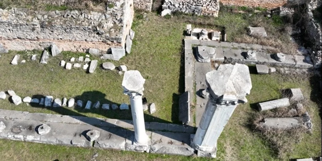 Αποκαθίσταται το μνημειακό συγκρότημα της Βασιλικής Α’, στους Φιλίππους