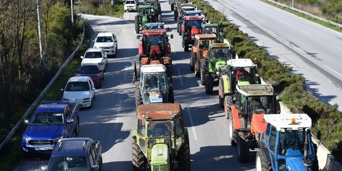 Αγροτικές κινητοποιήσεις | Κλειστή η Ε.Ο. Αθηνών-Θεσσαλονίκης στη Νίκαια - Αποκλεισμένος ο Ε65