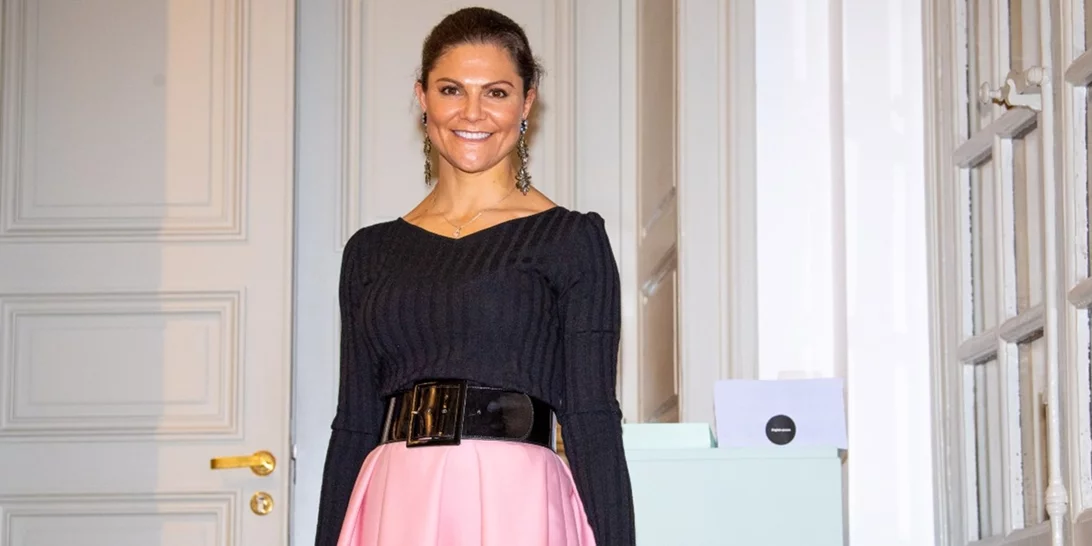 Η πριγκίπισσα Βικτώρια της Σουηδίας με μία φούστα της H&M από την τελευταία της συλλογή