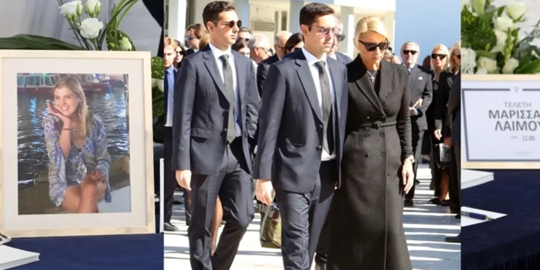 Μαρίσσα Λαιμού: Πλήθος κόσμου στην ταφή της στο Α' Νεκροταφείο Αθηνών