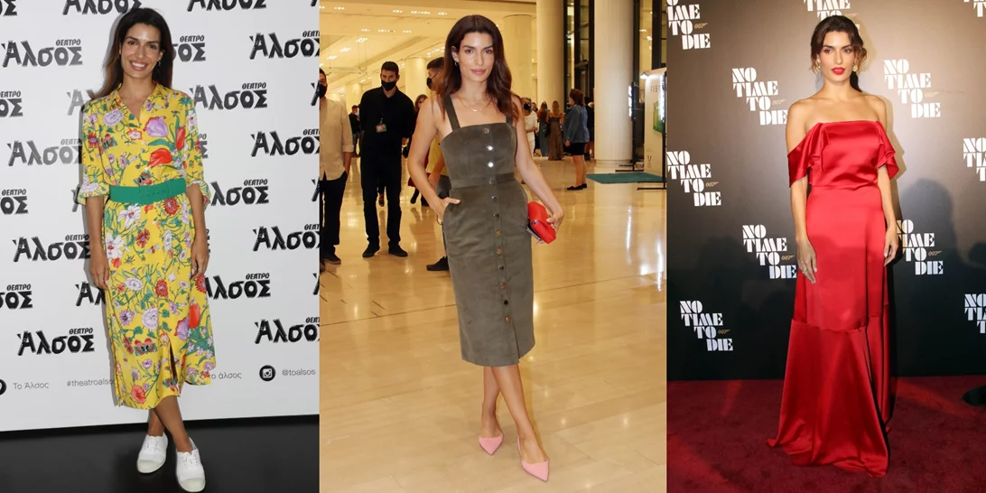 Η Τόνια Σωτηροπούλου αγαπά τους MI-RŌ | Οι πιο κομψές εμφανίσεις της με δημιουργίες των σχεδιαστών