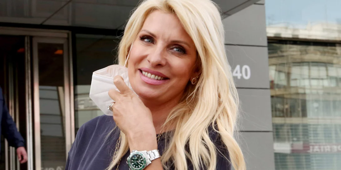 Η Ελένη Μενεγάκη έκανε το εμβόλιο κατά του κορονοϊού