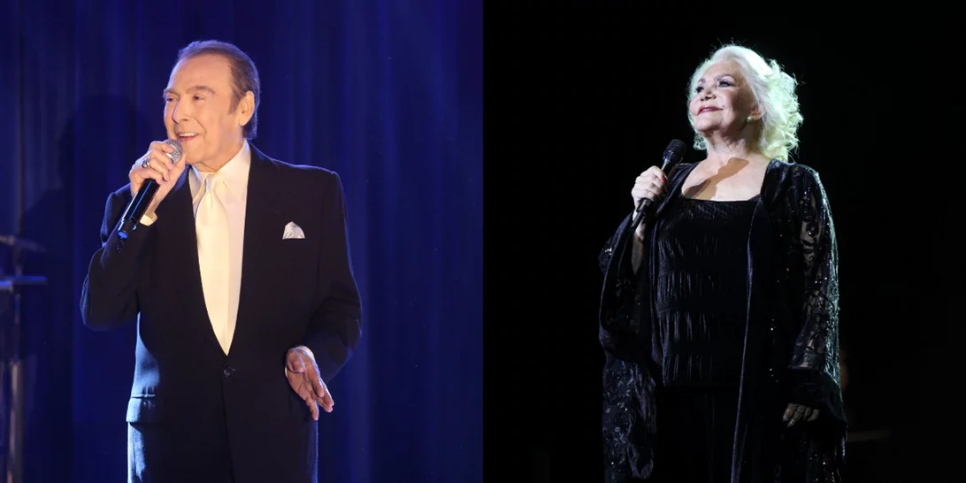 Η τρυφερή φωτογραφία του Τόλη Βοσκόπουλου αγκαλιά με την Μαρινέλλα και της κόρη της Τζωρτζίνα