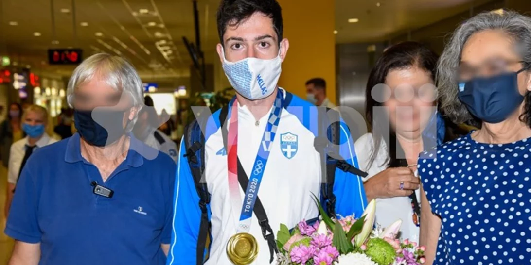 Ολυμπιακοί Αγώνες | Στην Αθήνα ο "χρυσός" Μίλτος Τεντόγλου