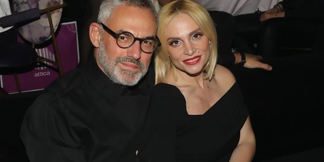 Ελεωνόρα Ζουγανέλη | Χωρίς ίχνος μακιγιάζ στο πλευρό του Νίκου Συρίγου