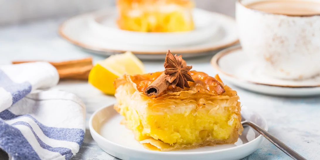 Εσύ δοκίμασες το νηστίσιμο γαλακτομπούρεκο του Άκη Πετρετζίκη | Έτοιμο σε λιγότερο από 30'