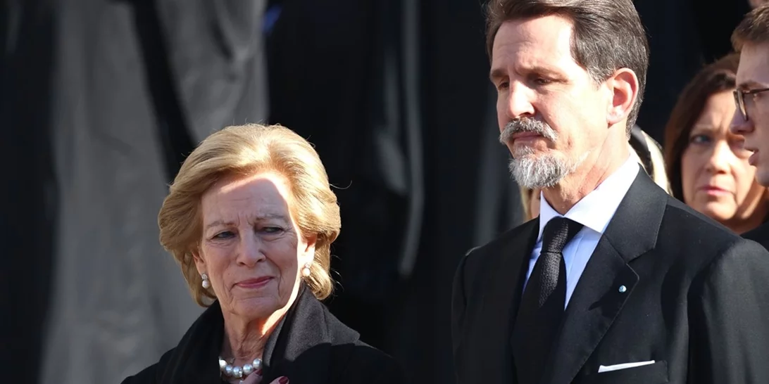 Το μοναδικό μέλος της οικογένειας Ντε Γκρες που απουσίασε από το μνημόσυνο του τέως βασιλιά Κωνσταντίνου