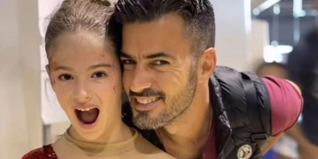 Ο Γιάννης Τσιμιτσέλης γιορτάζει τα γενέθλια της κόρης του, Εύας - Το καρέ με αδημοσίευτες φωτογραφίες τους