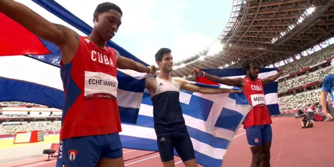 Ολυμπιακοί Αγώνες: O Τεντόγλου πανηγύρισε με Ζορμπά και με την ελληνική σημαία