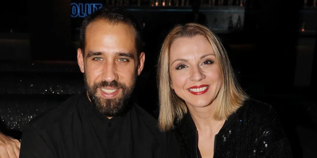 Ματίνα Νικολάου - Βασίλης Πορφυράκης | Βραδινή έξοδος για το ζευγάρι