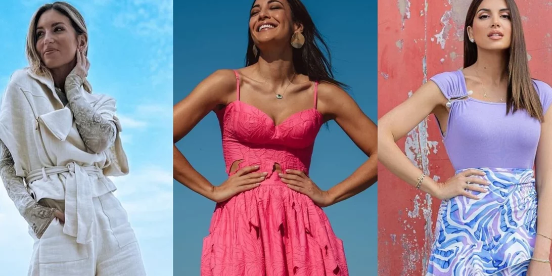 Πώς επιλέγουν να φορέσουν το μωβ οι Ελληνίδες celebrities αυτή την άνοιξη