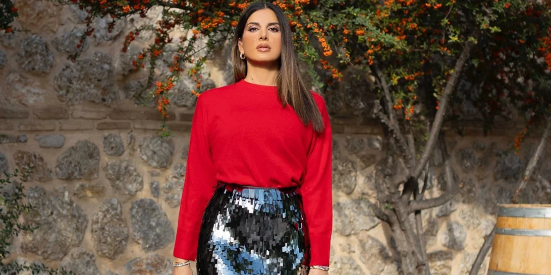 Η Σταματίνα Τσιμτσιλή φόρεσε το πιο κολακευτικό δερμάτινο παντελόνι | Κοστίζει λιγότερο από 30 ευρώ