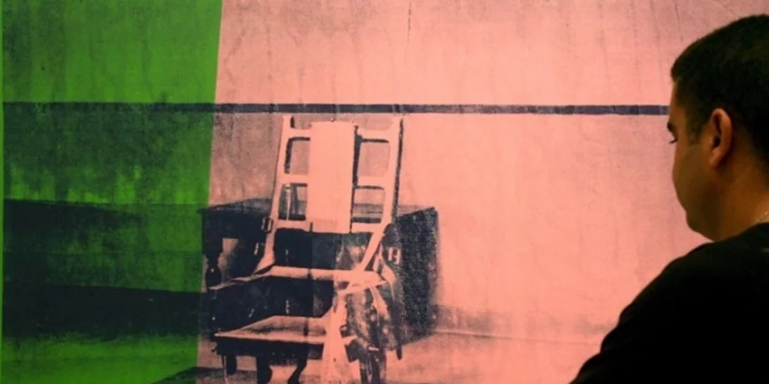 Έργο από τη σειρά "Big Electric Chair" του Andy Warhol πωλείται σε δημοπρασία