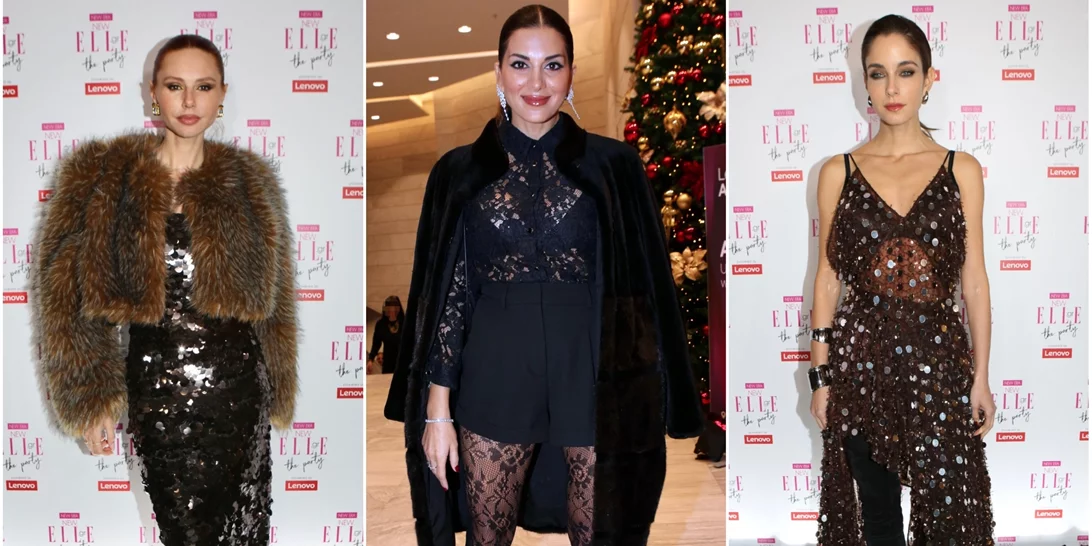 Οι glam chic εμφανίσεις των διάσημων Ελληνίδων για το relaunch του ELLE.gr