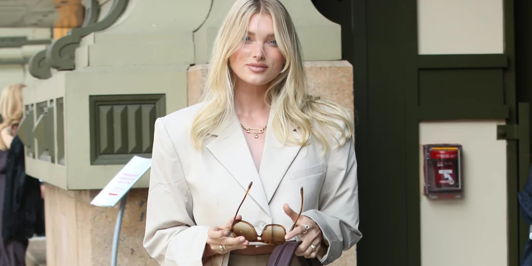 Η Elsa Hosk δημιούργησε το απόλυτο look της άνοιξης με τρία κομμάτια που έχεις ήδη στη ντουλάπα σου