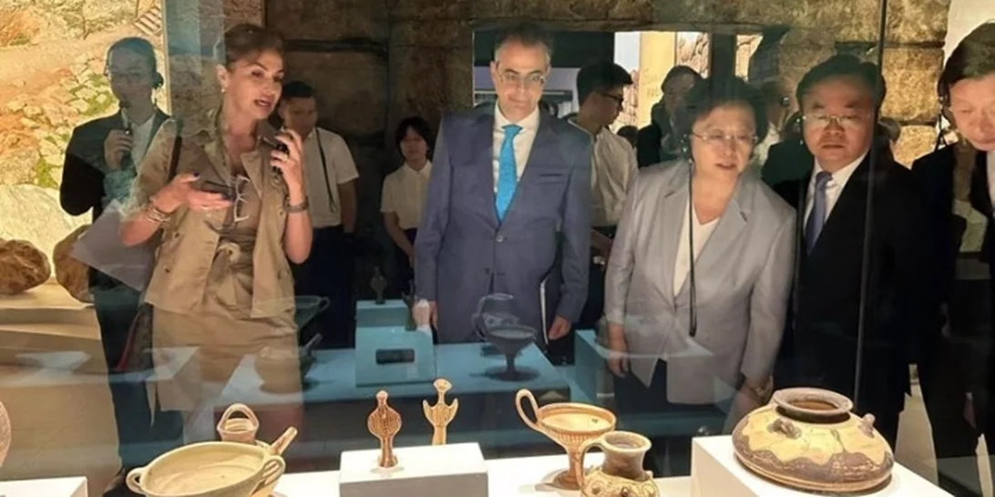 "Ένα ταξίδι στην Αρχαία Ελλάδα" ξεκινά στο Sanxingdui της Κίνας