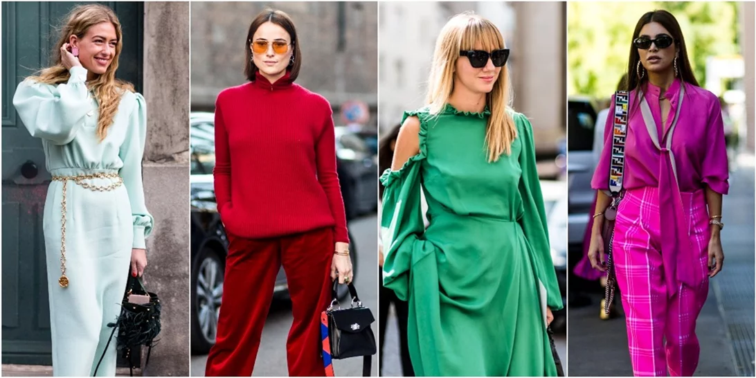 Πώς να φορέσεις το έντονο χρώμα φέτος, όπως οι fashion gurus