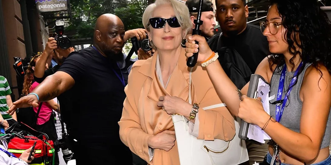 Η Meryl Streep εμφανίστηκε ως Miranda Priestly στην Εβδομάδα Μόδας του Μιλάνου