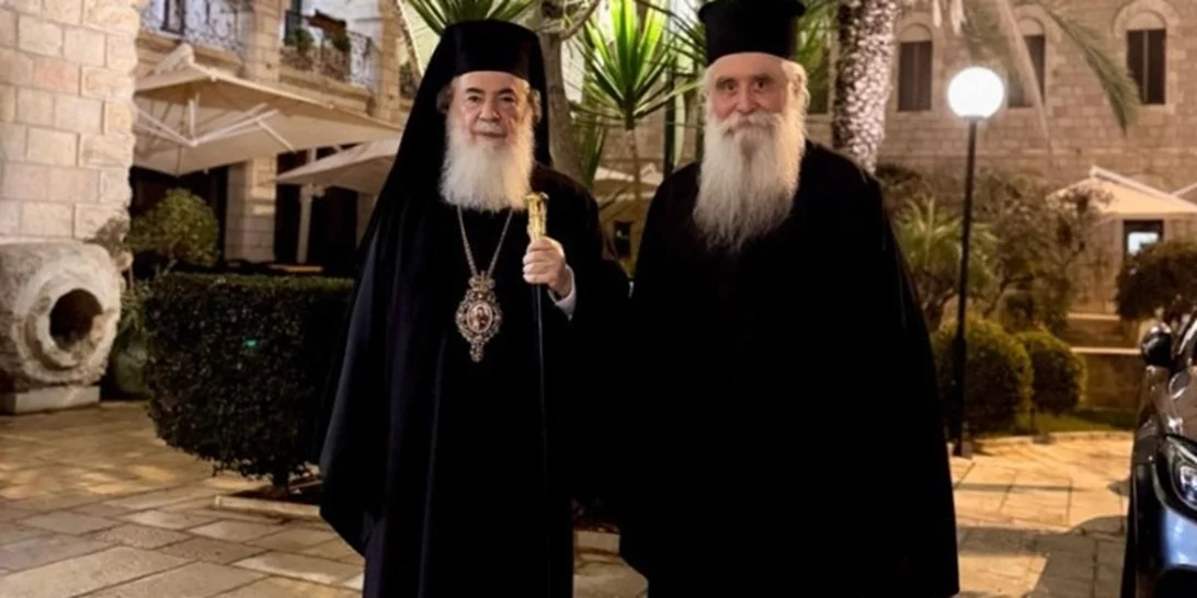 Στον Ναό της Αναστάσεως, στα Ιεροσόλυμα, η χειροτονία του Αρχιεπισκόπου Σινά Συμεών