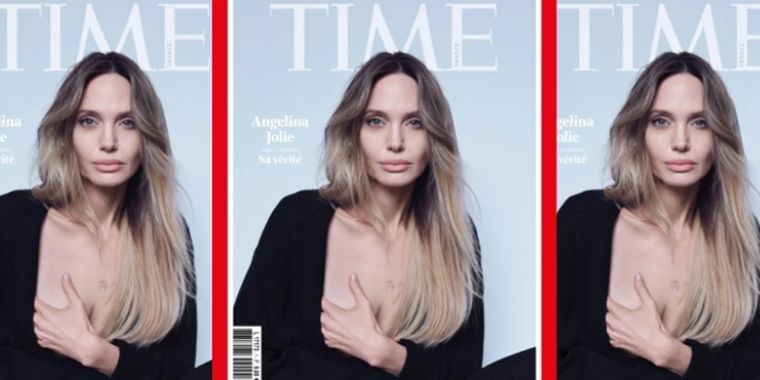 Η Angelina Jolie μάς δείχνει την ουλή της μαστεκτομής της σε ένα από τα πιο συγκλονιστικά εξώφυλλα της χρονιάς