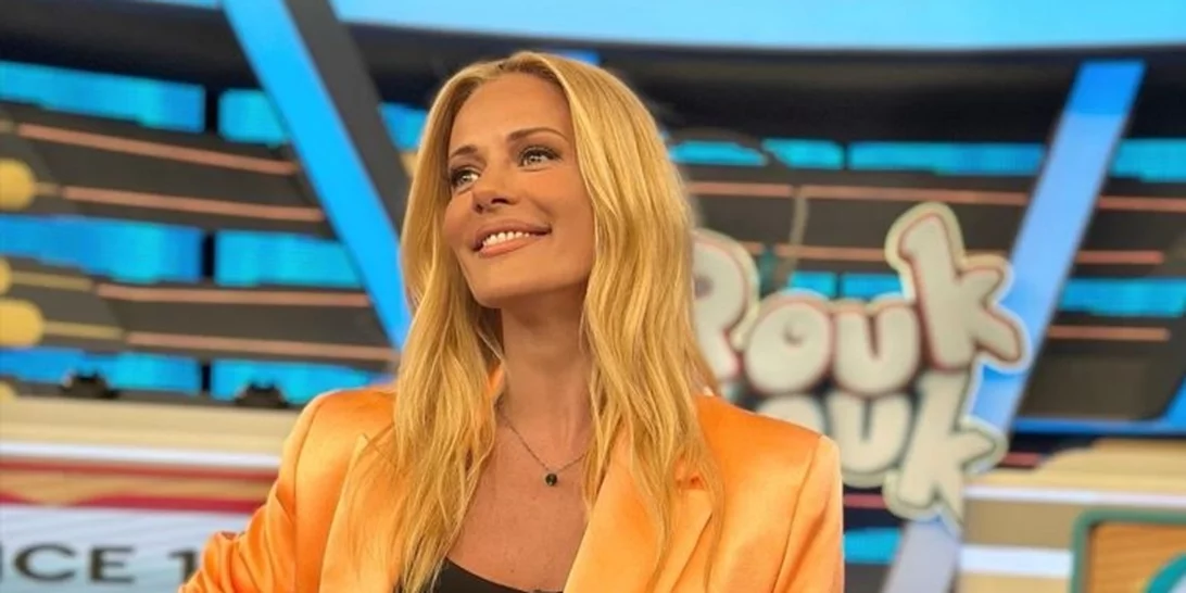 Ζέτα Μακρυπούλια | Συνδύασε τη boho lace φούστα με oversized φούτερ