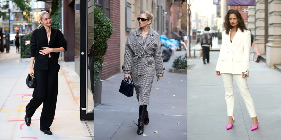 Βρήκαμε το Mango παλτό που φορούν οι celebrities | Από την Gigi Hadid και την Katie Holmes έως τη Sienna Miller