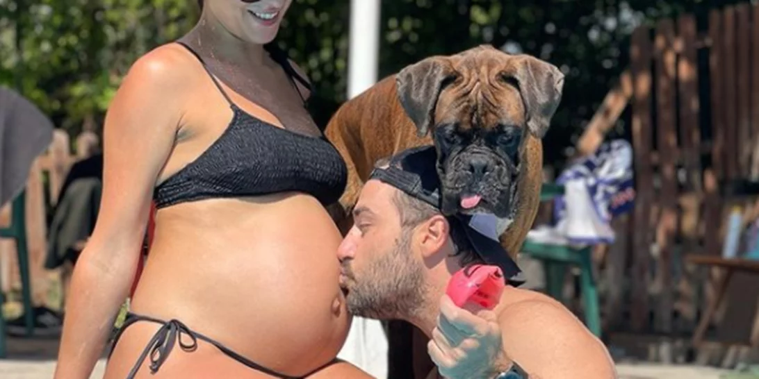 Ευαγγελία Συριοπούλου | Η σπάνια φωτογραφία της εγκυμονούσας με τον σύντροφό της