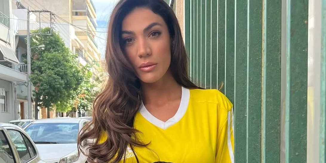 Η Ήβη Αδάμου με το πιο ιδιαίτερο σχέδιο για κοντά νύχια