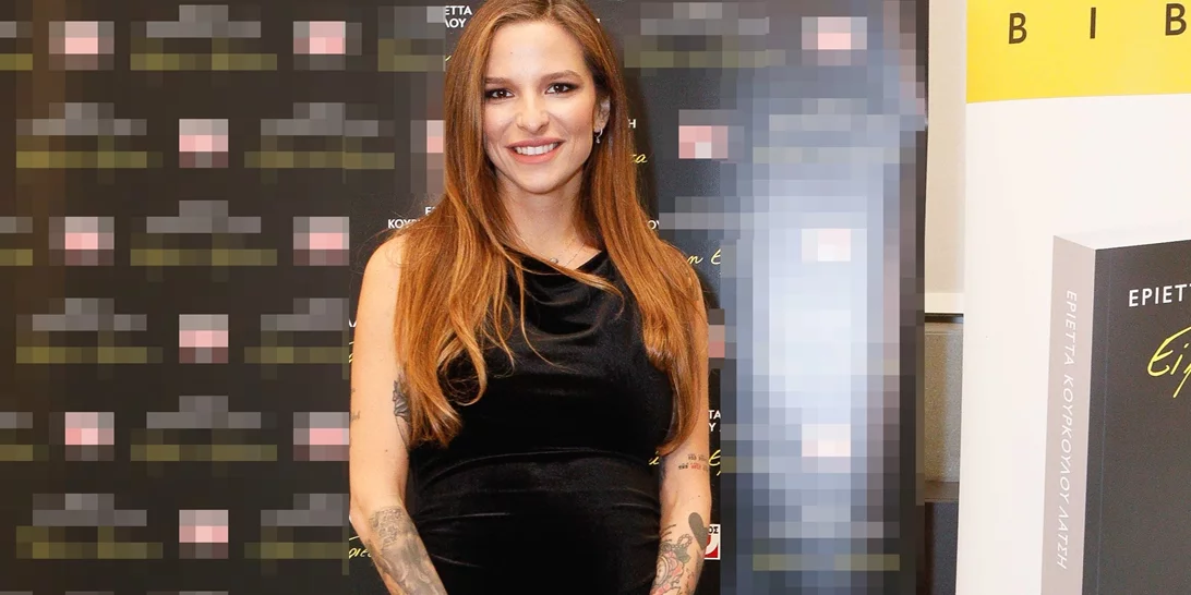 Η Εριέττα Κούρκουλου Λάτση με το κοστούμι στην ιδανική απόχρωση γι' αυτή την εποχή