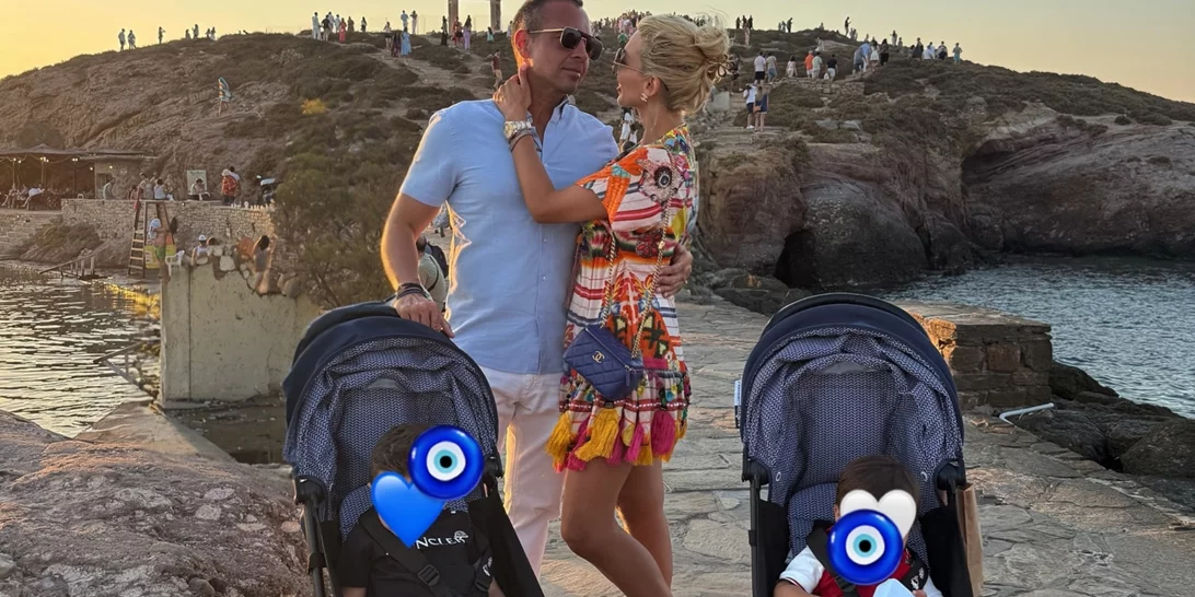 Κωνσταντίνα Σπυροπούλου – Βασίλης Σταθοκωστόπουλος | Οι φωτογραφίες από το μαγευτικό καλοκαίρι τους στη Νάξο
