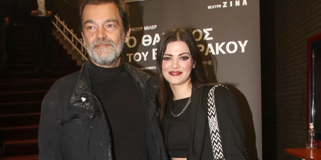 Τζένη Καζάκου | Με τον πατέρα της, Κωνσταντίνο Καζάκο στο γκουρμέ ιταλικό εστιατόριο που μαγειρεύει ο σύντροφός της