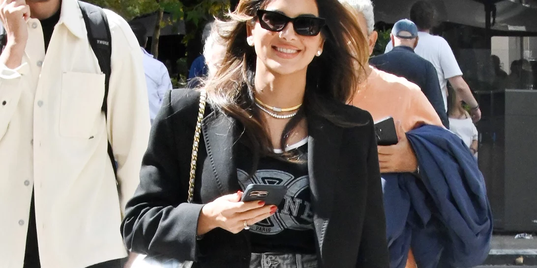 Σταματίνα Τσιμτσιλή | Βόλτα με τέλειο outfit στο κέντρο της Αθήνας