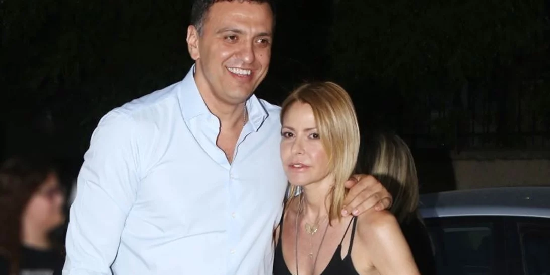 Ο Βασίλης Κικίλιας ψήφισε με τη Τζένη Μπαλατσινού στο πλευρό του