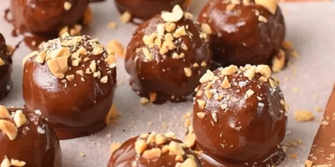 Σοκολατάκια μπανάνας με φυστικοβούτυρο έτοιμα σε 20'