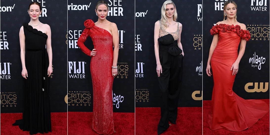 Critics' Choice Awards 2024 | Όλα τα looks από το κόκκινο χαλί των βραβείων