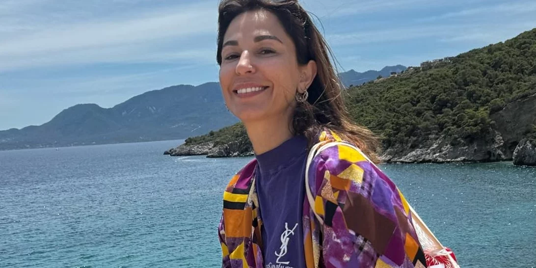 Οικογενειακώς στο Αγκίστρι η Κατερίνα Παπουτσάκη