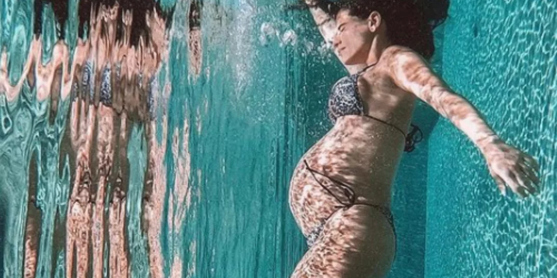 Χριστίνα Μπόμπα | Η υπέροχη υποβρύχια λήψη λίγο πριν γίνει μαμά