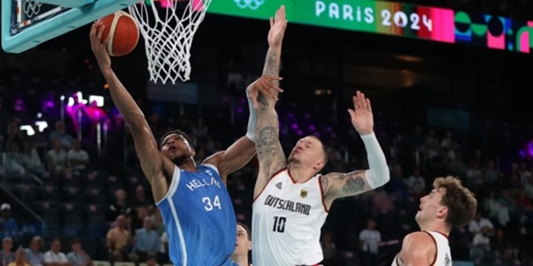 Ολυμπιακοί Αγώνες 2024: Η Εθνική κόντραρε τη Γερμανία αλλά στο τέλος λύγισε και έχασε με 76-63