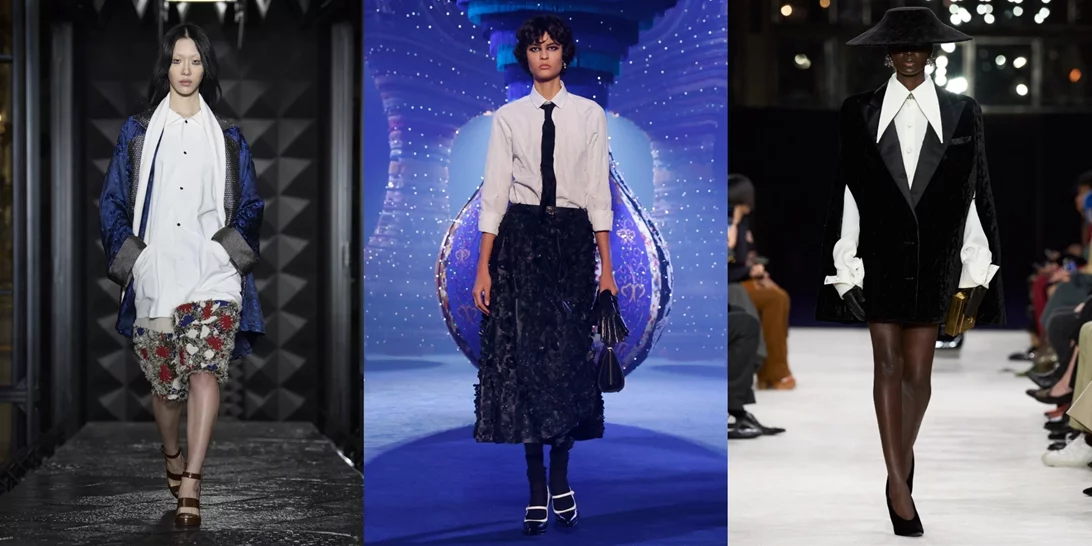 Το λευκό πουκάμισο είναι ο απόλυτος πρωταγωνιστής στις τάσεις της σεζόν Φθινόπωρο - Χειμένας 2023-24