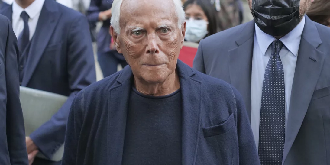 Ο Giorgio Armani παρασημοφορήθηκε με την υψηλότερη τιμή της Ιταλίας