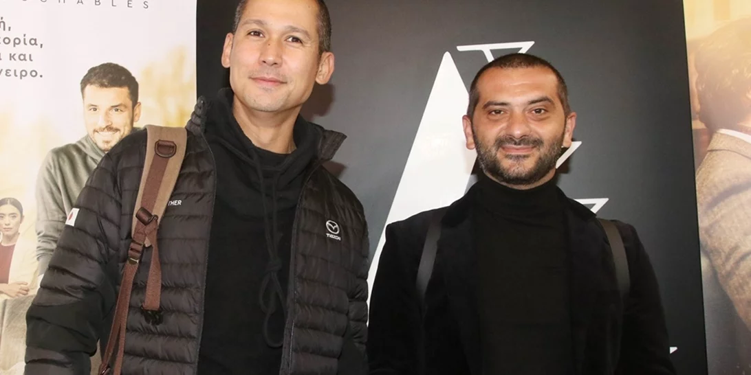 Ο Σωτήρης Κοντιζάς τρώει μαζί με τον γιο του Λεωνίδα Κουτσόπουλου