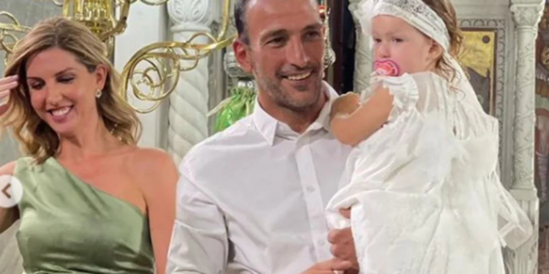 Μάνος Πανταζής - Αργυρώ Παντελεάκη | Βάφτισαν τη δεύτερη κόρη τους