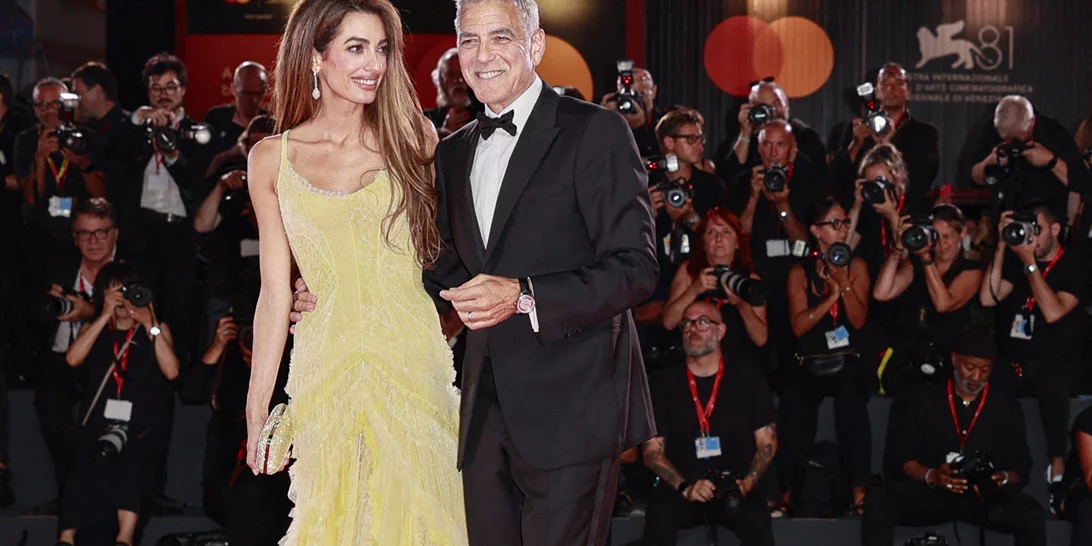 Φεστιβάλ Βενετίας 2024 | Ο George και η Αmal Clooney έφεραν στη Βενετία τον αέρα του Hollywood