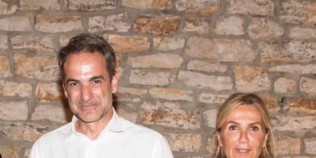 Κυριάκος και Μαρέβα Μητσοτάκη | Πλάνα από το σπίτι τους στον Λυκαβηττό