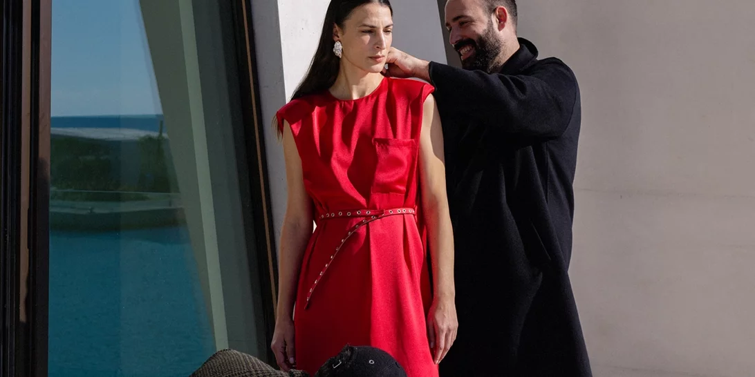 Backstage στιγμιότυπα από τη φωτογράφιση της νέας συλλογή του Άγγελου Τσακίρη