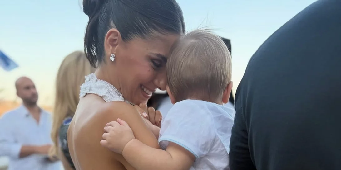 Αλεξάνδρα Νίκα | Ο γιος της, Βασίλης Αργυρός σε ρόλο μοντέλου