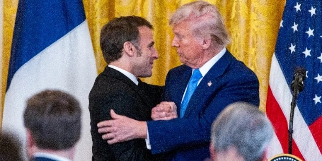 Τrump και Μacron σκιαγράφησαν, έστω και θολά, την εικόνα ότι κάτι κινείται στο Ουκρανικό