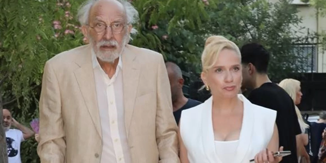 Αλέξανδρος Λυκουρέζος – Τζένη Οικονόμου | Μαζί στην πρεμιέρα του Τάκη Ζαχαράτου