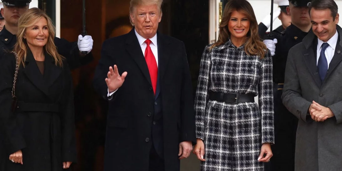 Μαρέβα Μητσοτάκη και Melania Trump συνόδευσαν τους συζύγους τους σε δείπνο στη Νέα Υόρκη